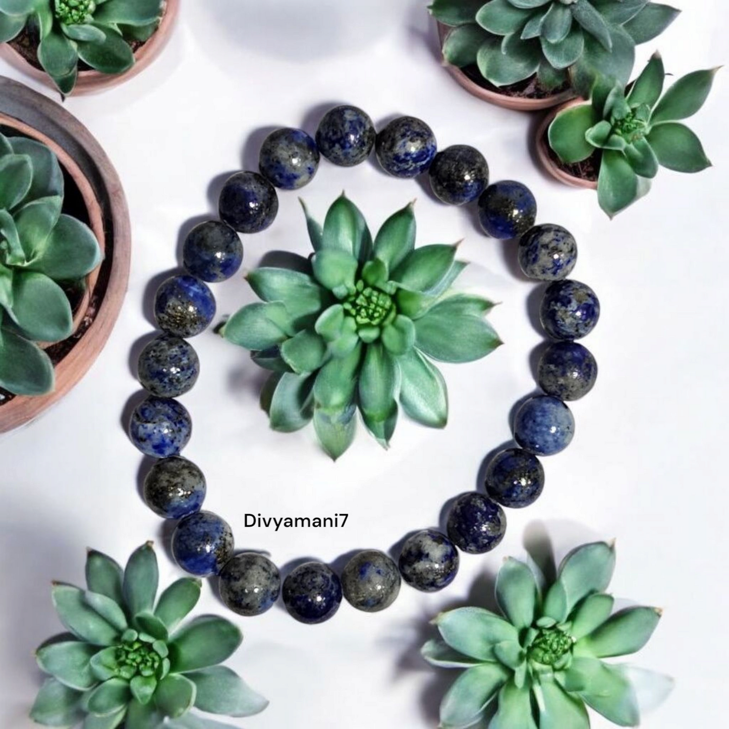 Natural Lapis Lazuli Bracelet