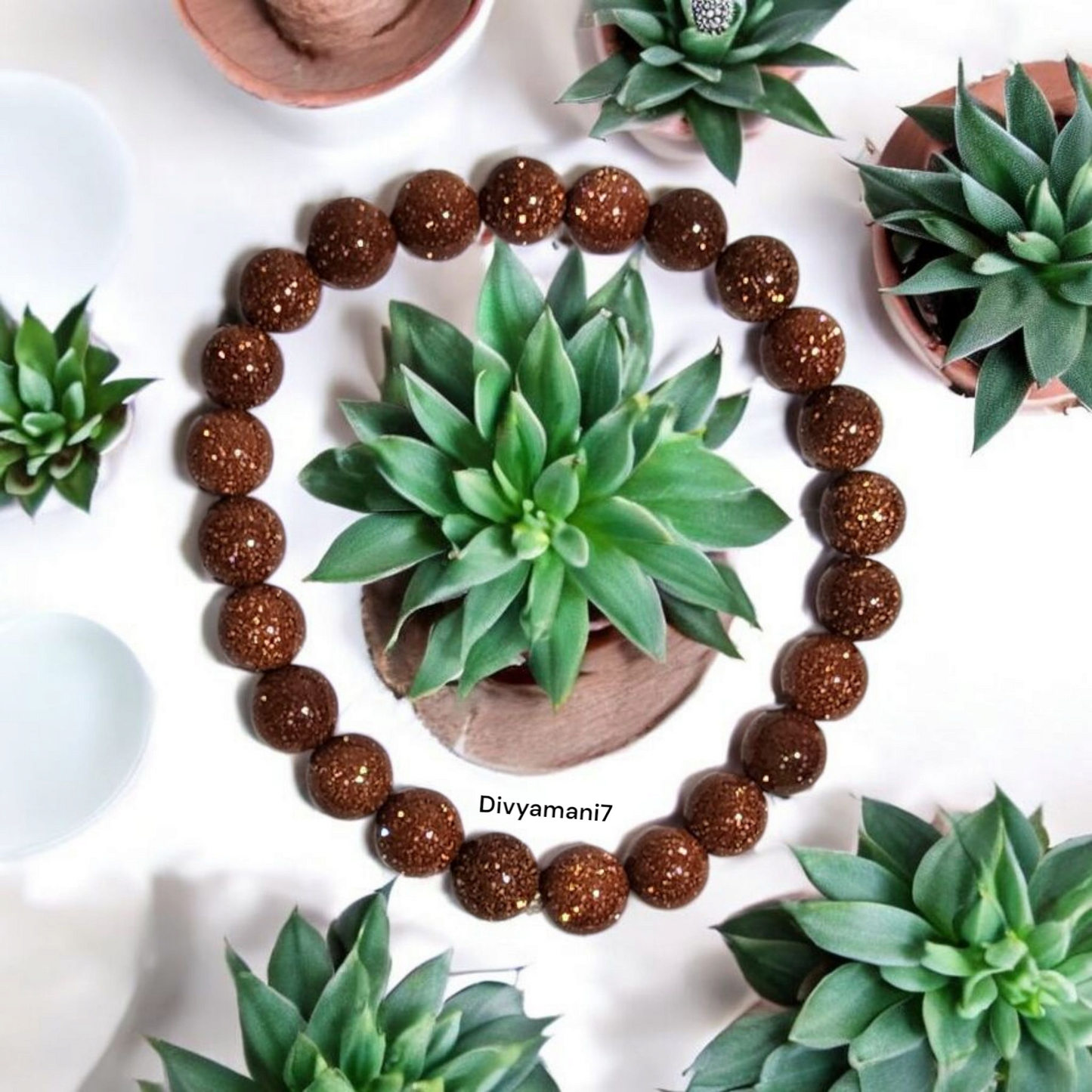 Natural Sun Stone Bracelet