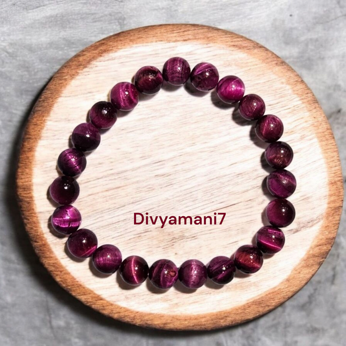 Pink Tiger Eye Bracelet