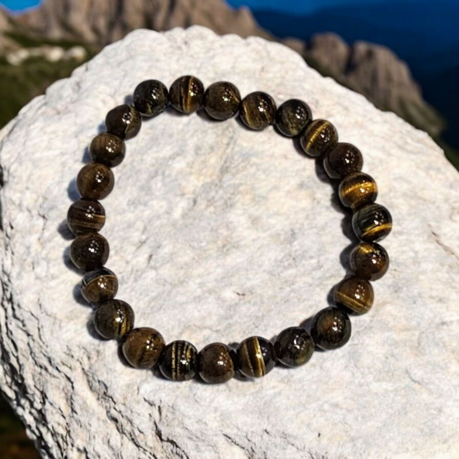 Tiger Eye Natural Stone Bracelet