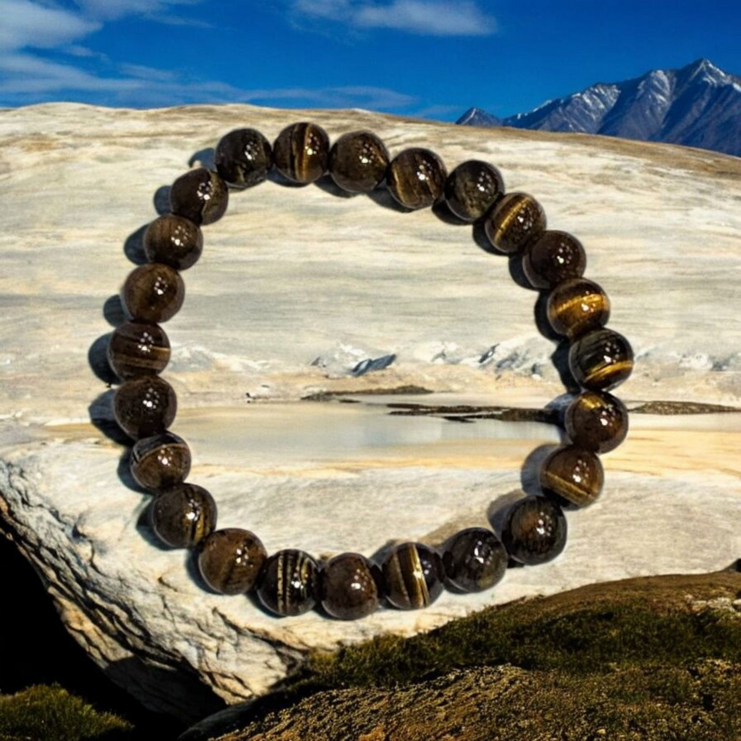 Tiger Eye Natural Stone Bracelet