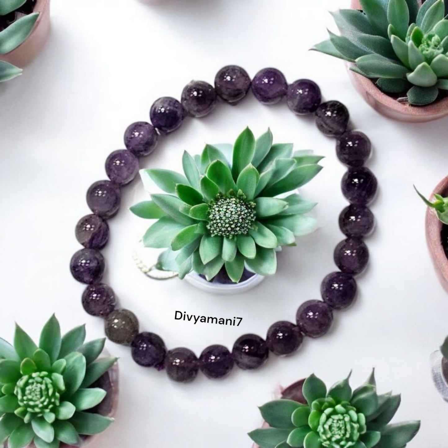 Natural Amethyst Bracelet