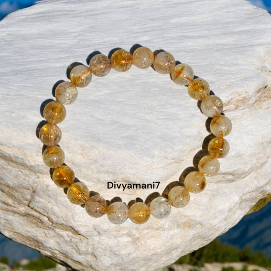 Natural Citrine Bracelet