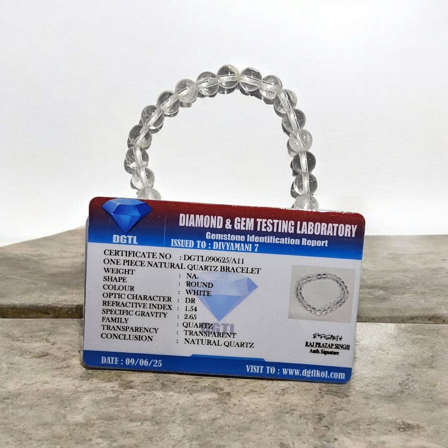 Natural Clear Quartz Bracelet