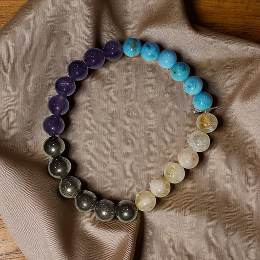 💫 Power &amp; Wealth Crystal Mix Bracelet