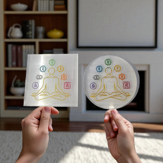 🌙 Selenite Crystal Recharging Plate