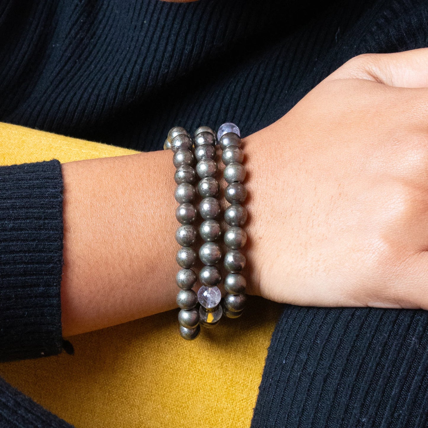Powerful Pyrite bracelets