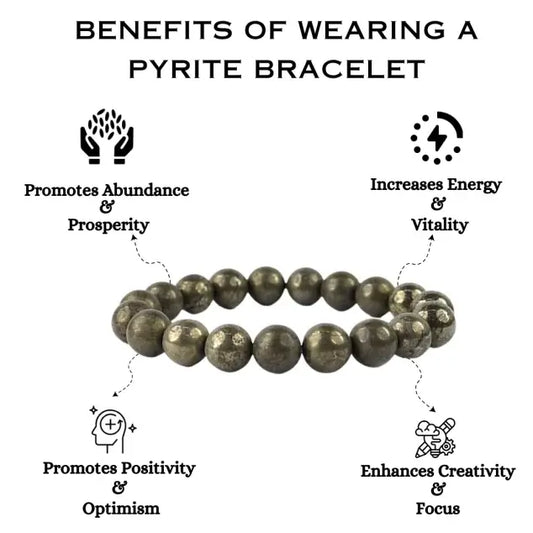 Powerful Pyrite bracelets